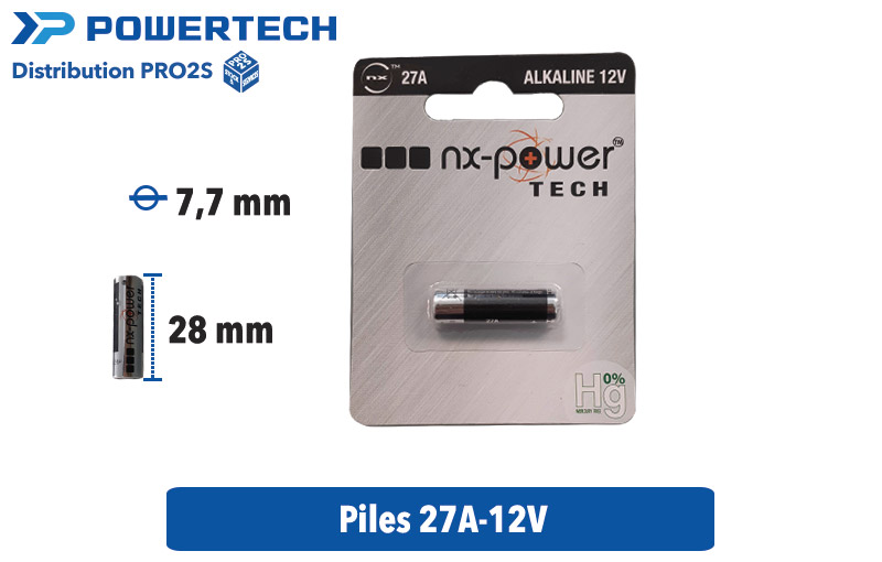 Pile 27a 12v - Powertech