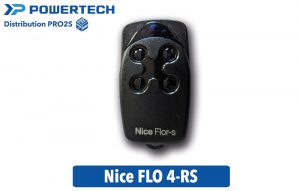 Telecommande Nice FLO 4-RS pour portails automatiques et portes de garage